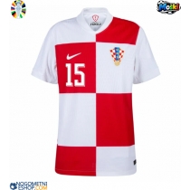 Moški Nogometni dresi Hrvaška Mario Pasalic #15 Domači EP 2024 Kratek Rokav